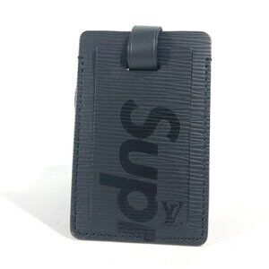 LOUIS VUITTON M67726 Epi Supreme collaboration Bag Charm Key Holder Name tag